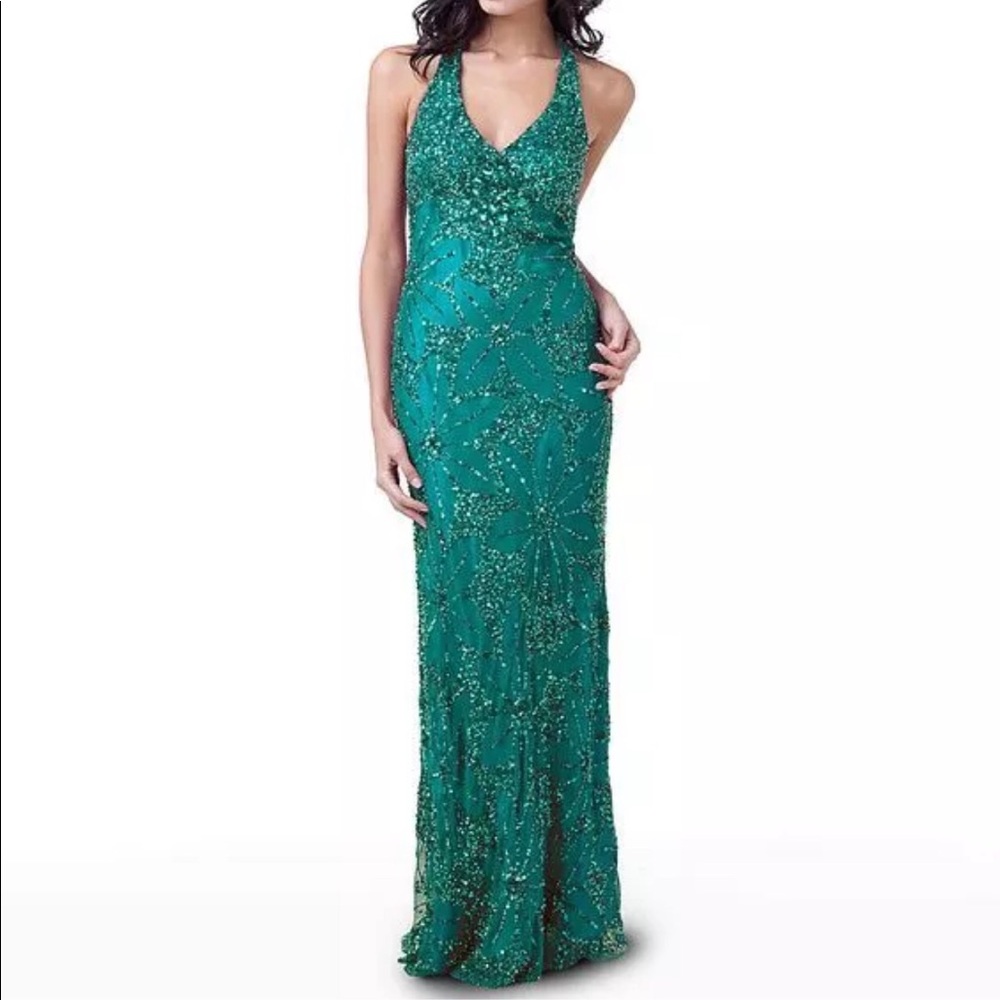 Nordstrom Adrianna papel Maxi dress size 2 $348